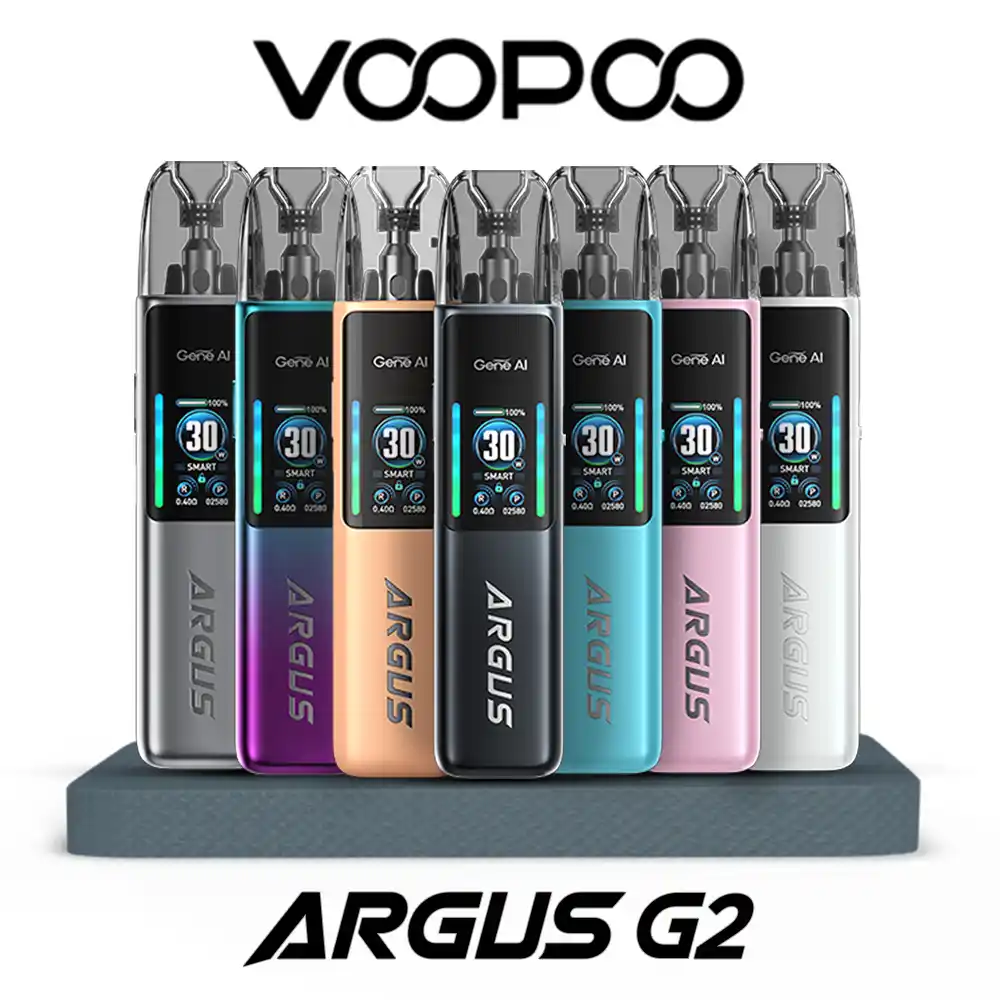 Voopoo-Argus-G2-註油主機 Voopoo Argus G2 阿格斯主機套裝|30W大功率 · 頂部註油 · 彩色螢幕 · 三擋調節:圖片 1